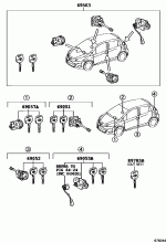 LOCK CYLINDER SET 1